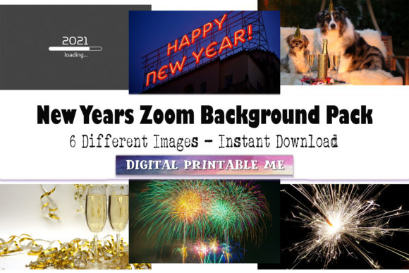 Download New Years Eve Zoom Background 6 Firework - New year Collection