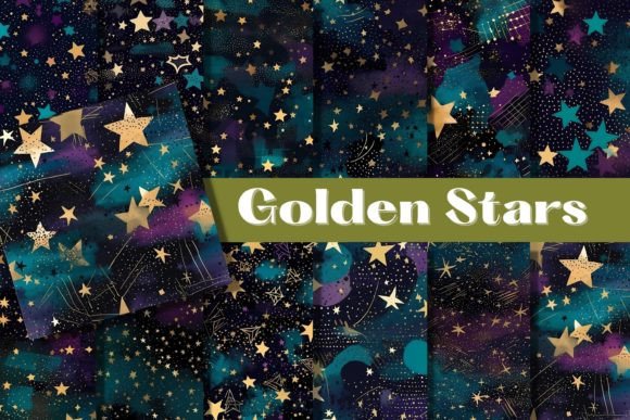 Download Golden Stars New Years Eve Background - New year Collection