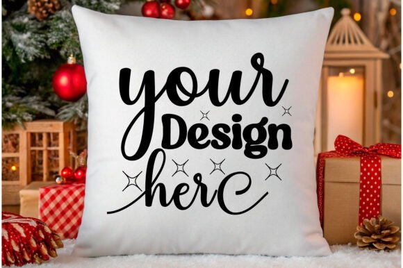 Download Christmas Pillow Mockup 16 - Premium Resources