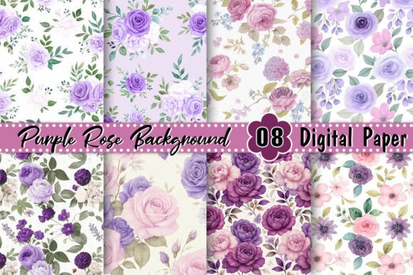 Download Purple Rose Background - Rose Collection